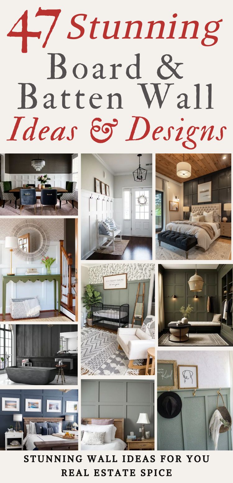 75 BEAUTIFUL Board & Batten Wall Ideas For Any Room
