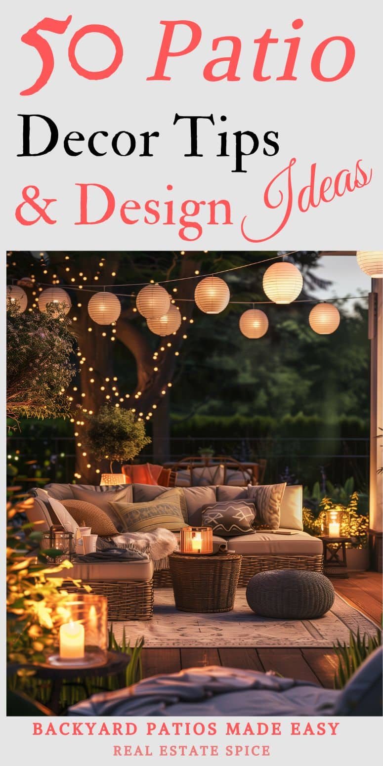 50 Calm and Cozy Backyard Patio Ideas This Year