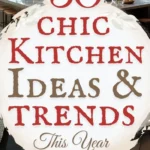 says 50 chic kitchen ideas and trends this year with 4 photos of kitchens below says beautiful kitchen ideas and trends for you