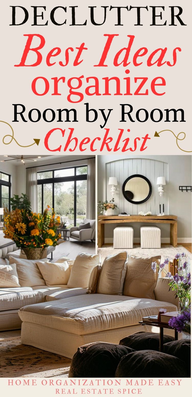 Transform Your Home: A Room-by-Room Decluttering Checklist