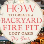 says how to create a backyard fire pit cozy oasis this year with 9 photos of backyard fire pit areas below says How To Create a Backyard Fire Pit Oasis Cozy Fire Pits Seating Lighting