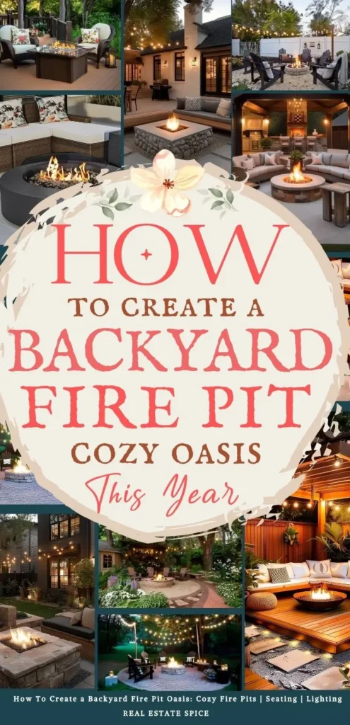 says how to create a backyard fire pit cozy oasis this year with 9 photos of backyard fire pit areas below says How To Create a Backyard Fire Pit Oasis Cozy Fire Pits Seating Lighting