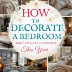 says how to decorate a bedroom beds styling accessories with 9 photos of bedrooms below says How to Decorate a Bedroom This Year | Bed Styling, Accessories, Rugs & Lighting Tips