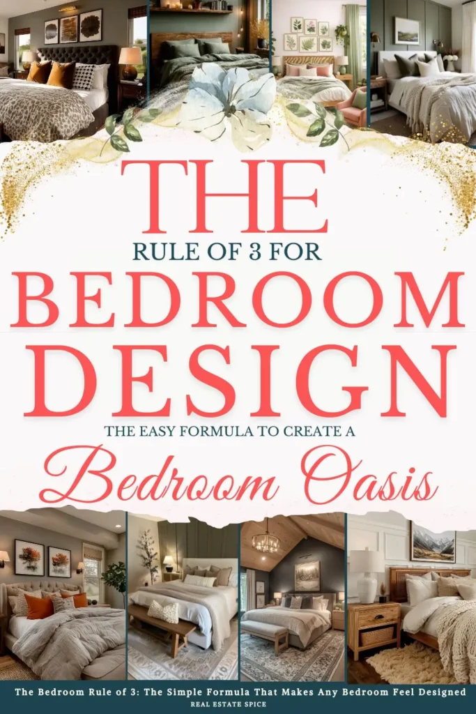 says the rule of 3 for bedroom design the easy formula to create a bedroom oasis with 8 photos of bedrooms below says The Bedroom Rule of 3 The Simple Formula That Makes Any Bedroom Feel Designed