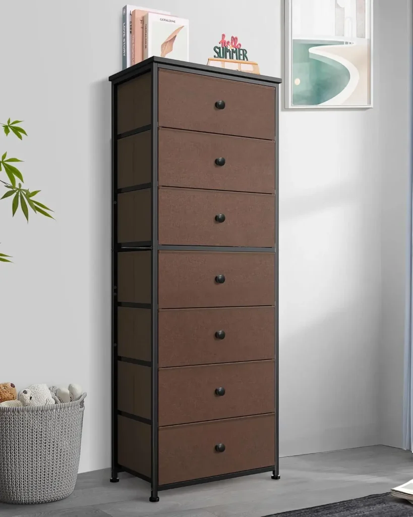 slim tall dresser for bedroom