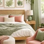 small bedroom with chair