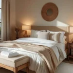 spa like master bedroom