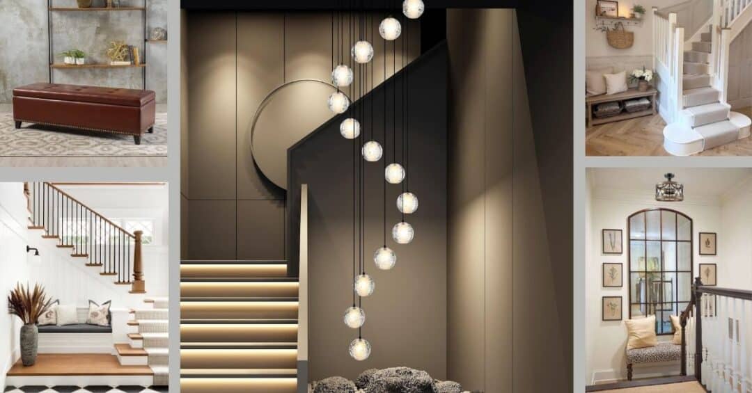 31 Chic Staircase Landing Ideas and Design Tips