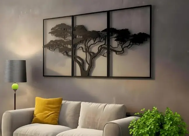 tree of life wall stencil